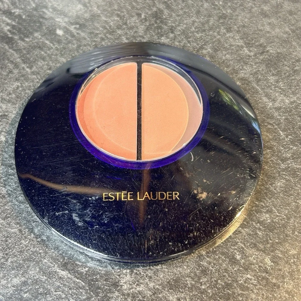 NEW Estee Lauder Blush All Day Compact Duo 03 Rosemarble & 16 Desert RETIRED